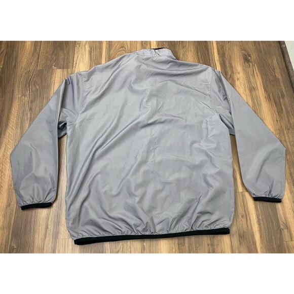 VTG 90s Nike 1/4 zip spell-out lightweight performance pullover windbreaker, XL - Picture 3 of 4